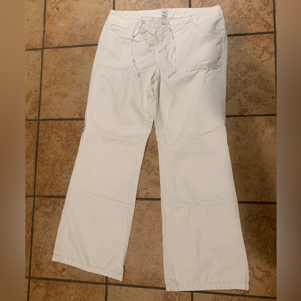 Gap lightweight wide leg pants